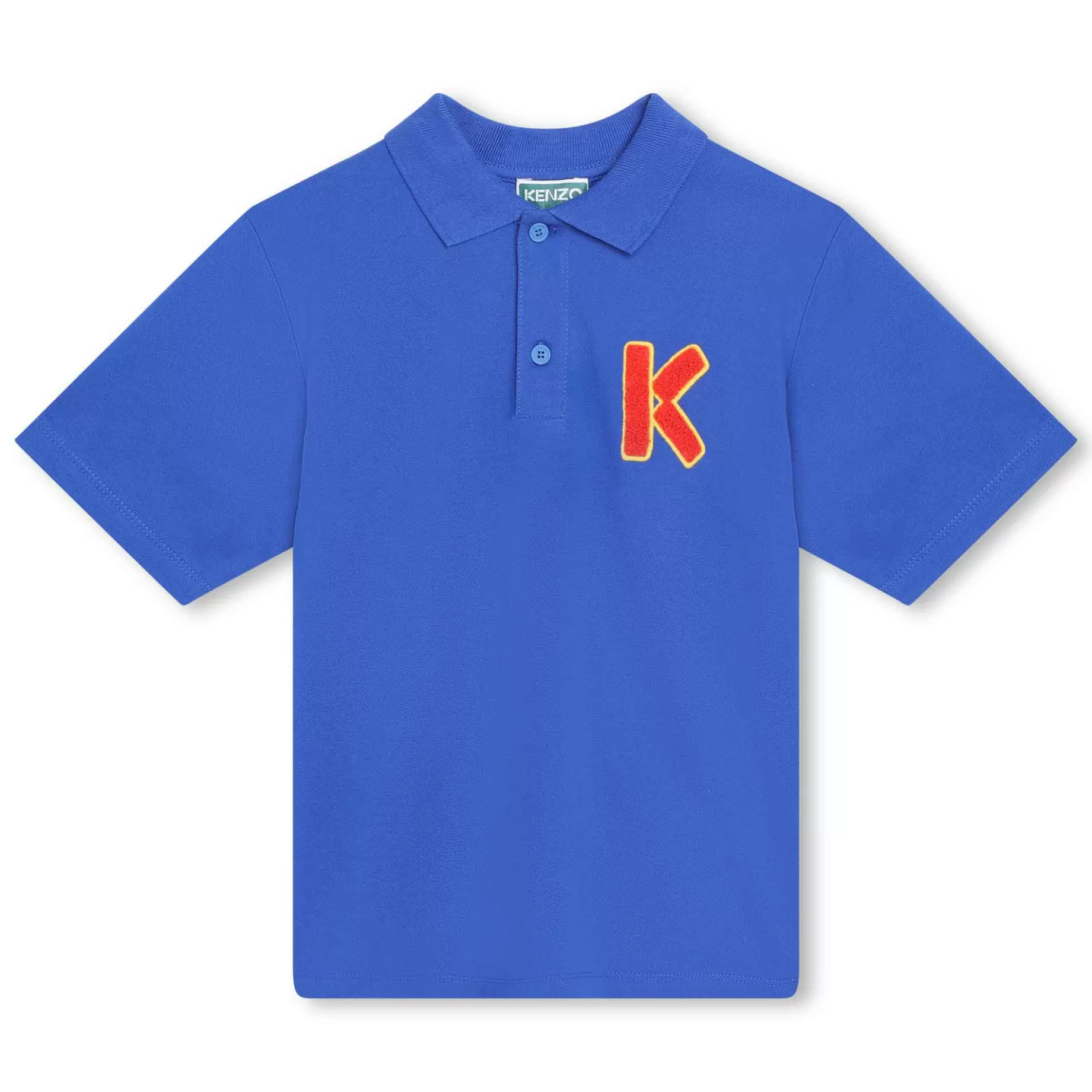 Cotton Pique Polo Shirt^KENZO KIDS Best Sale