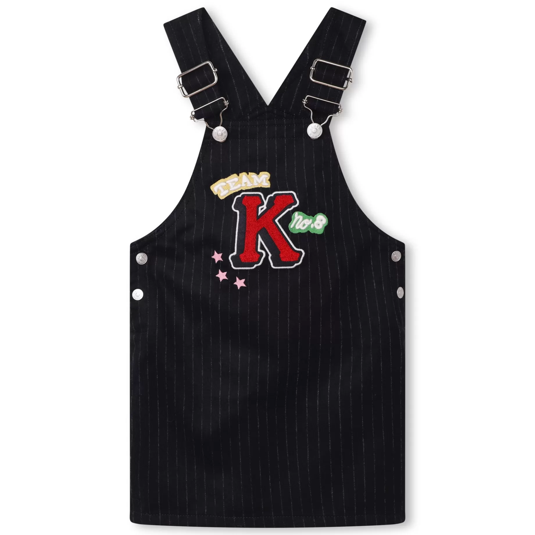 Flannel Overalls Dress^KENZO KIDS Cheap