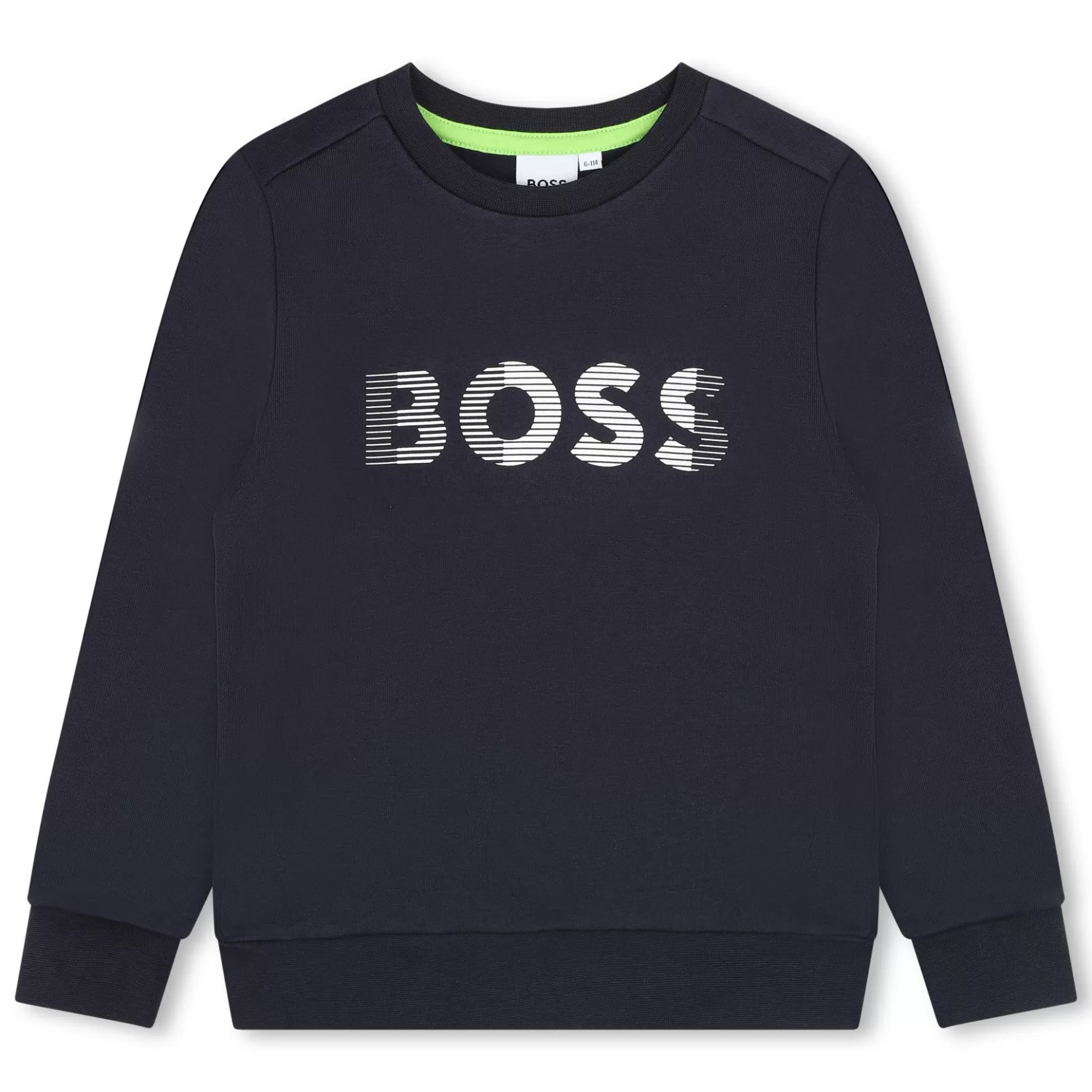 Fleece Round-Neck Sweatshirt^BOSS Sale