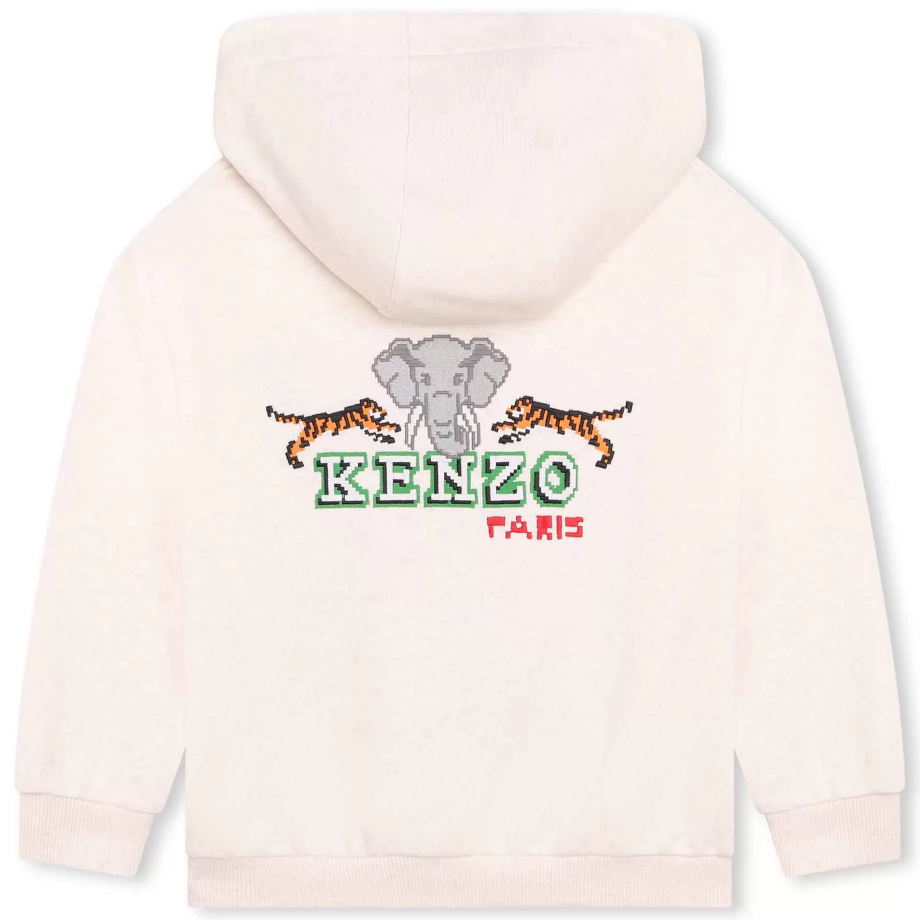 Fleece Zip-Up Sweatshirt^KENZO KIDS Shop