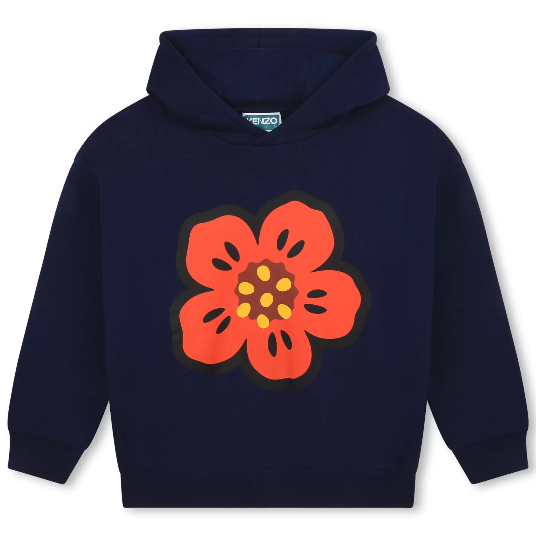 Hooded Cotton Sweatshirt^KENZO KIDS New