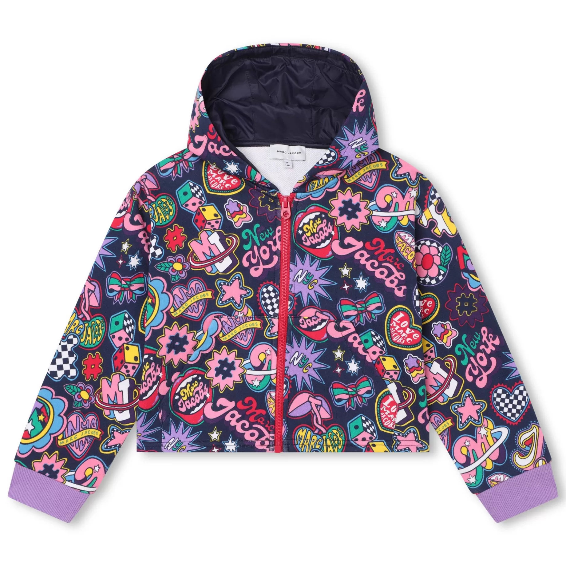 Hooded Zipped Sweatshirt^MARC JACOBS Online