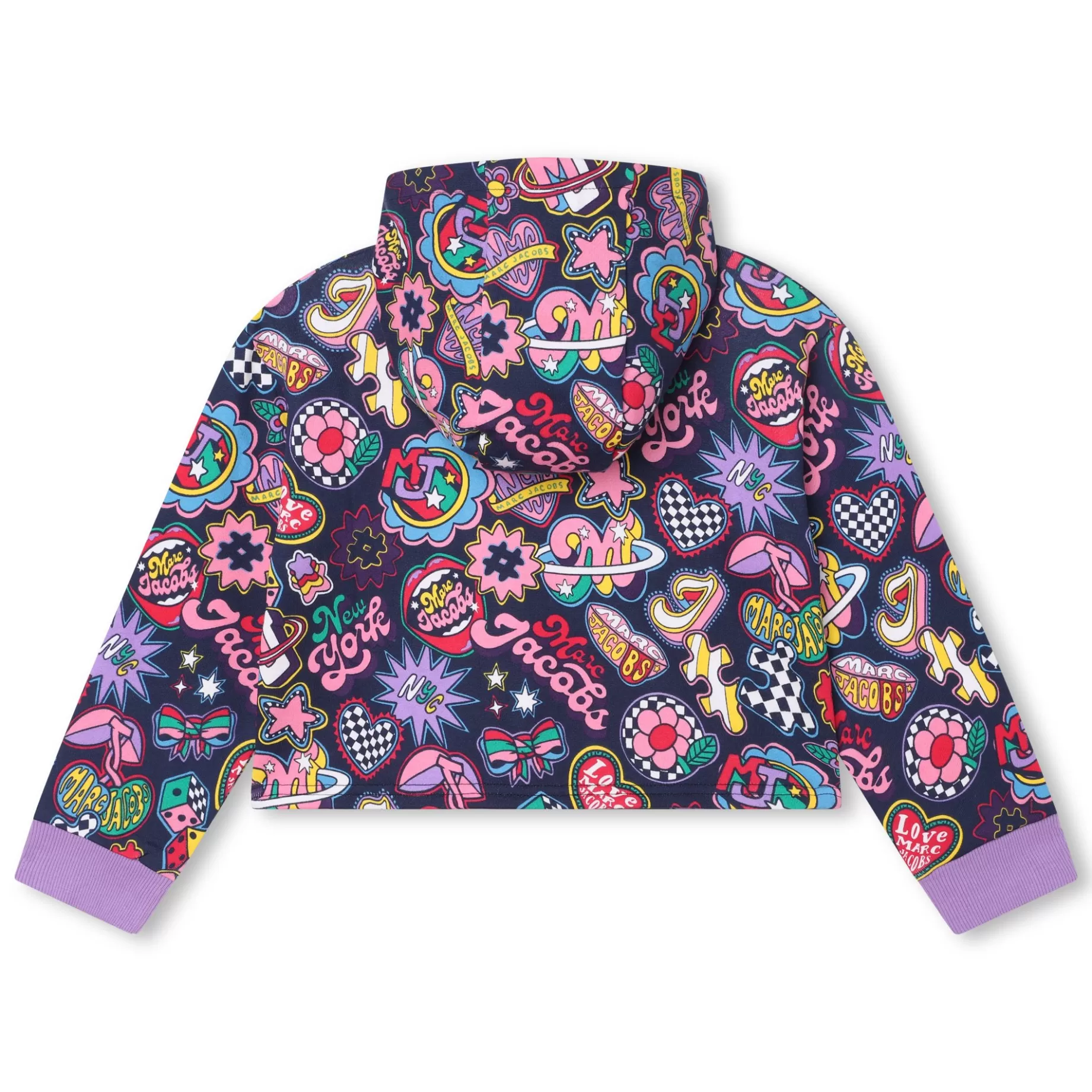 Hooded Zipped Sweatshirt^MARC JACOBS Online