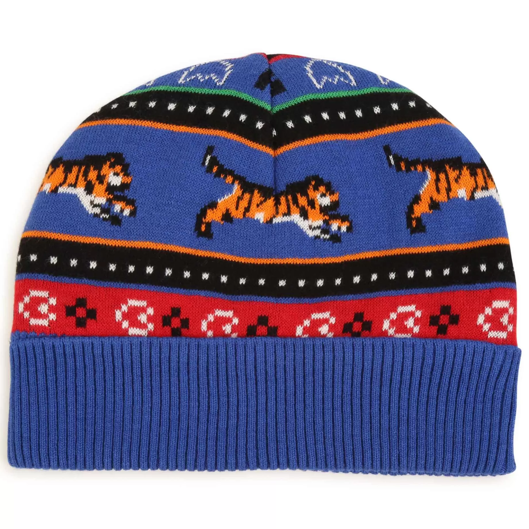 Knitted Jacquard Hat^KENZO KIDS Shop