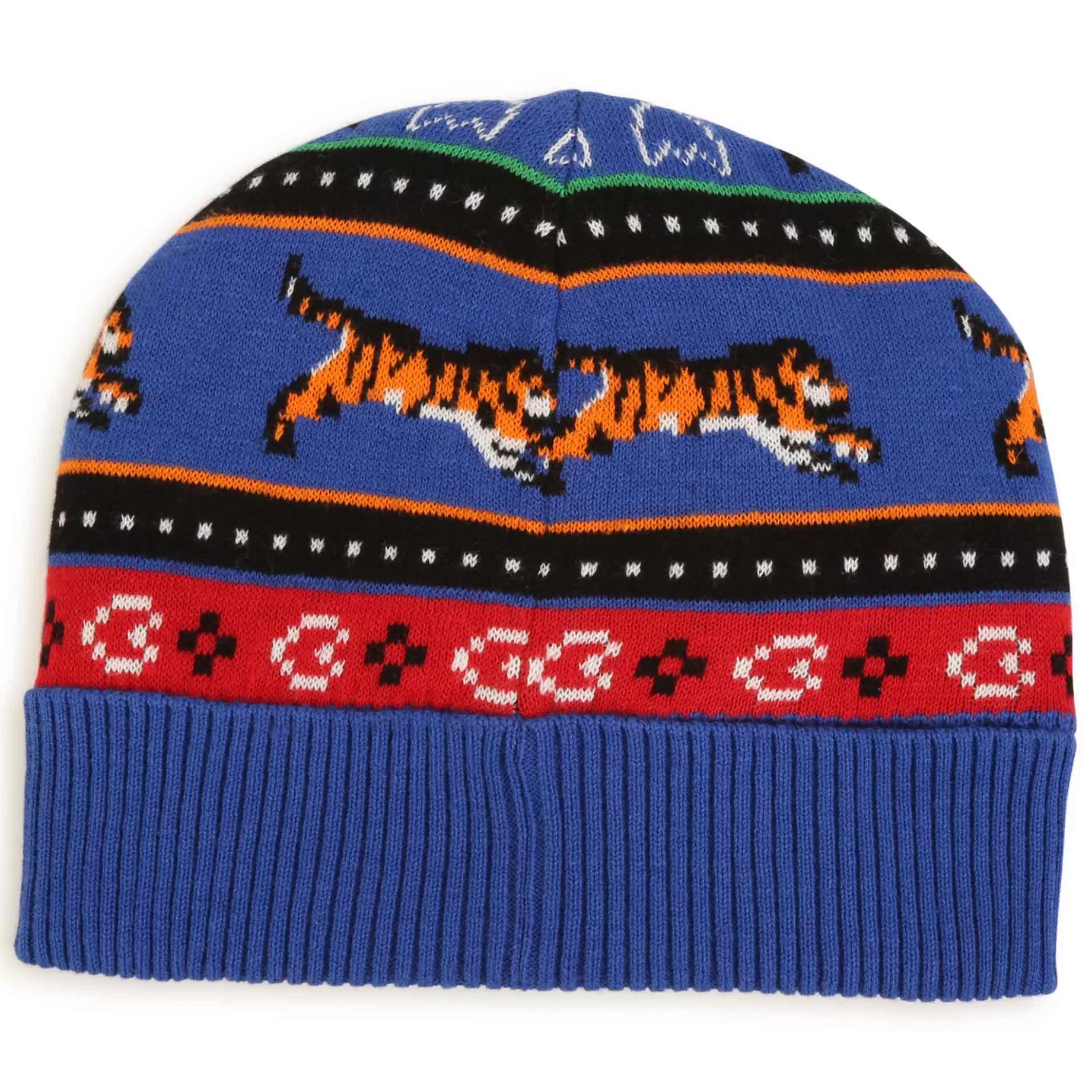 Knitted Jacquard Hat^KENZO KIDS Shop