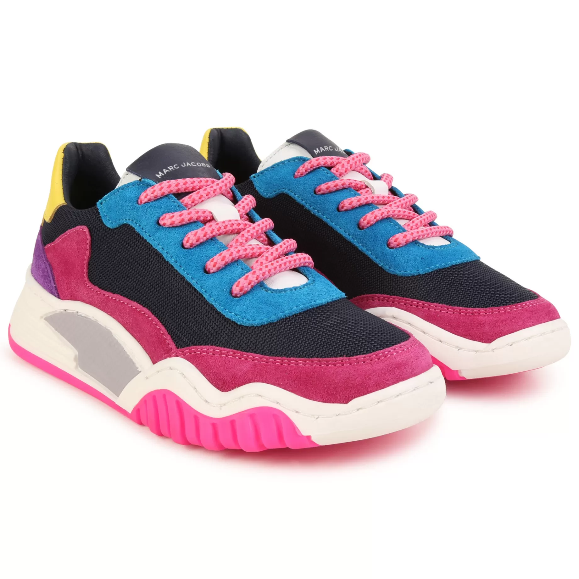 Lace-Up Leather Trainers^MARC JACOBS Flash Sale