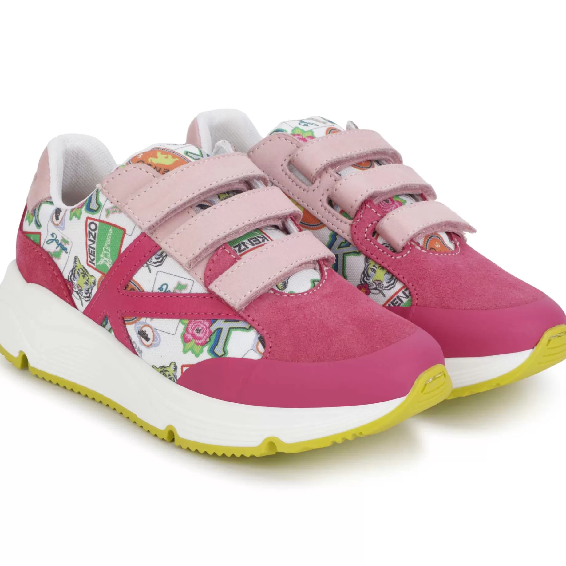Leather Hook-And-Loop Trainers^KENZO KIDS Flash Sale