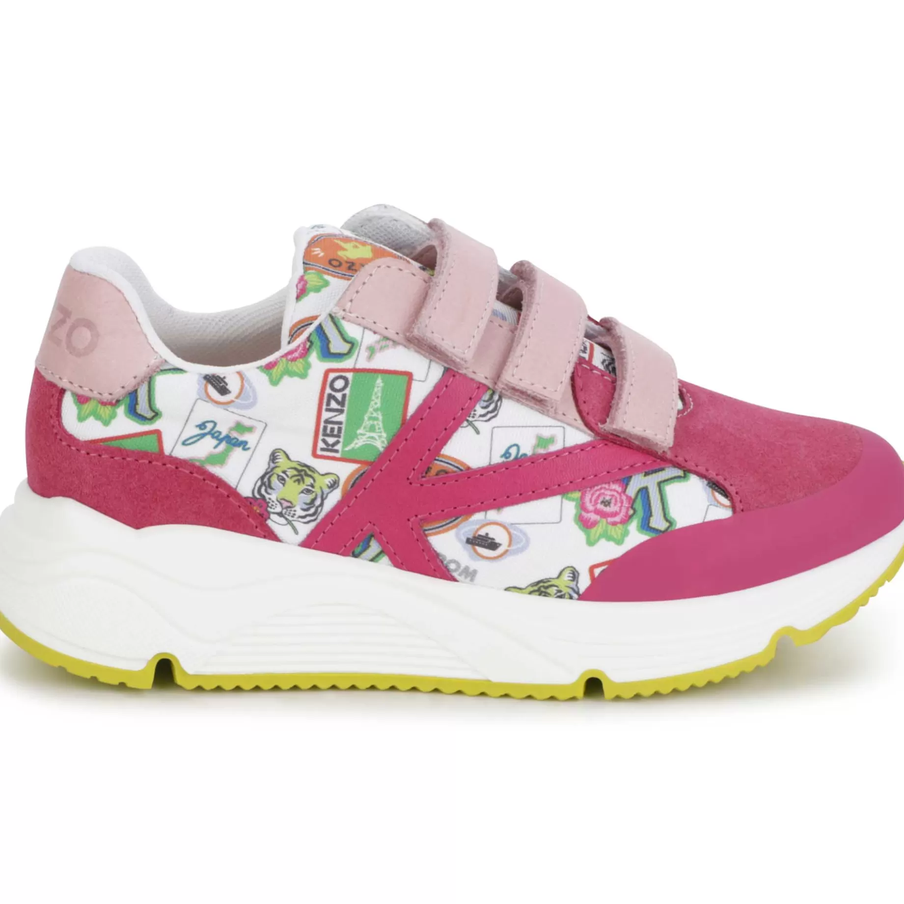 Leather Hook-And-Loop Trainers^KENZO KIDS Flash Sale