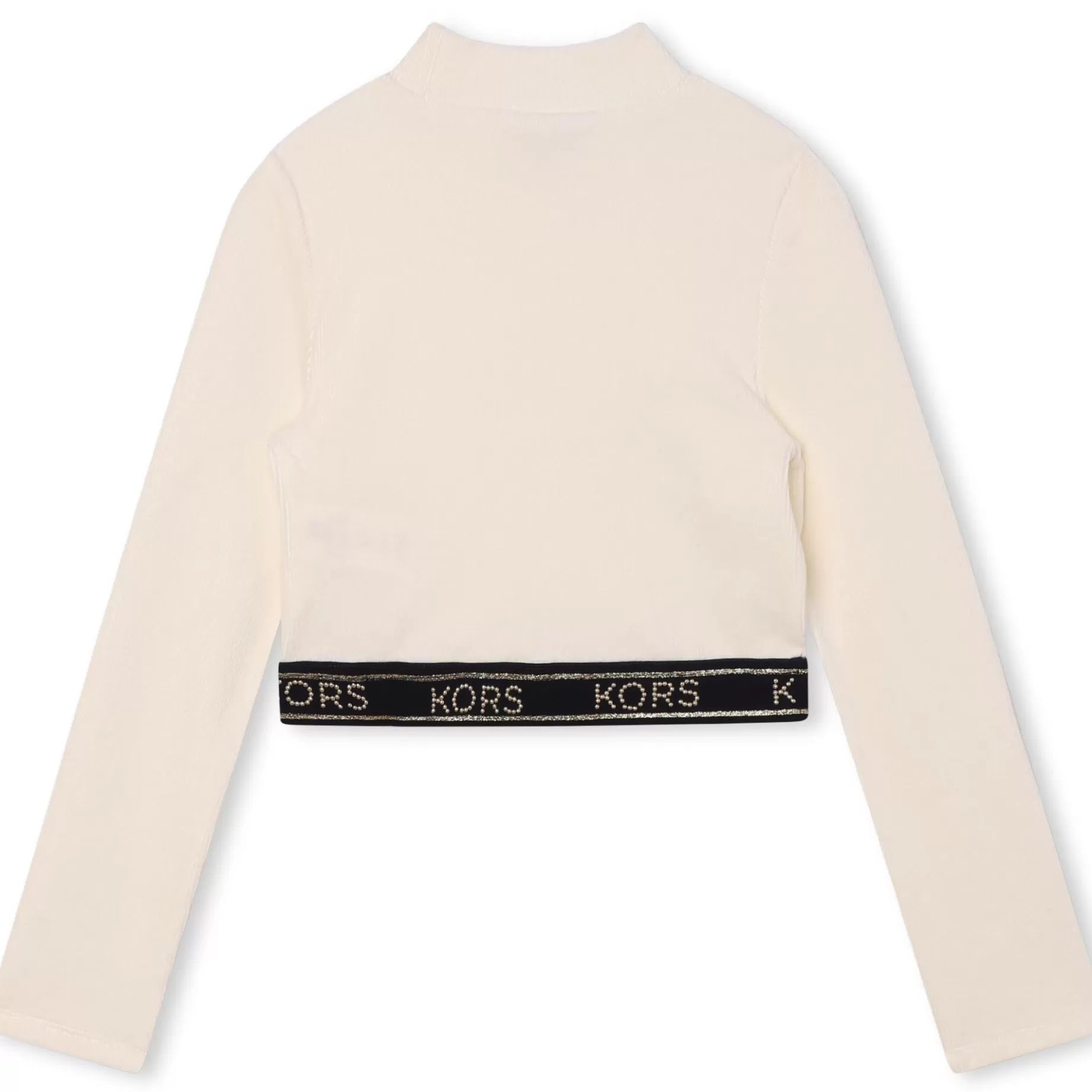 Long-Sleeved Crop Top^MICHAEL KORS Discount