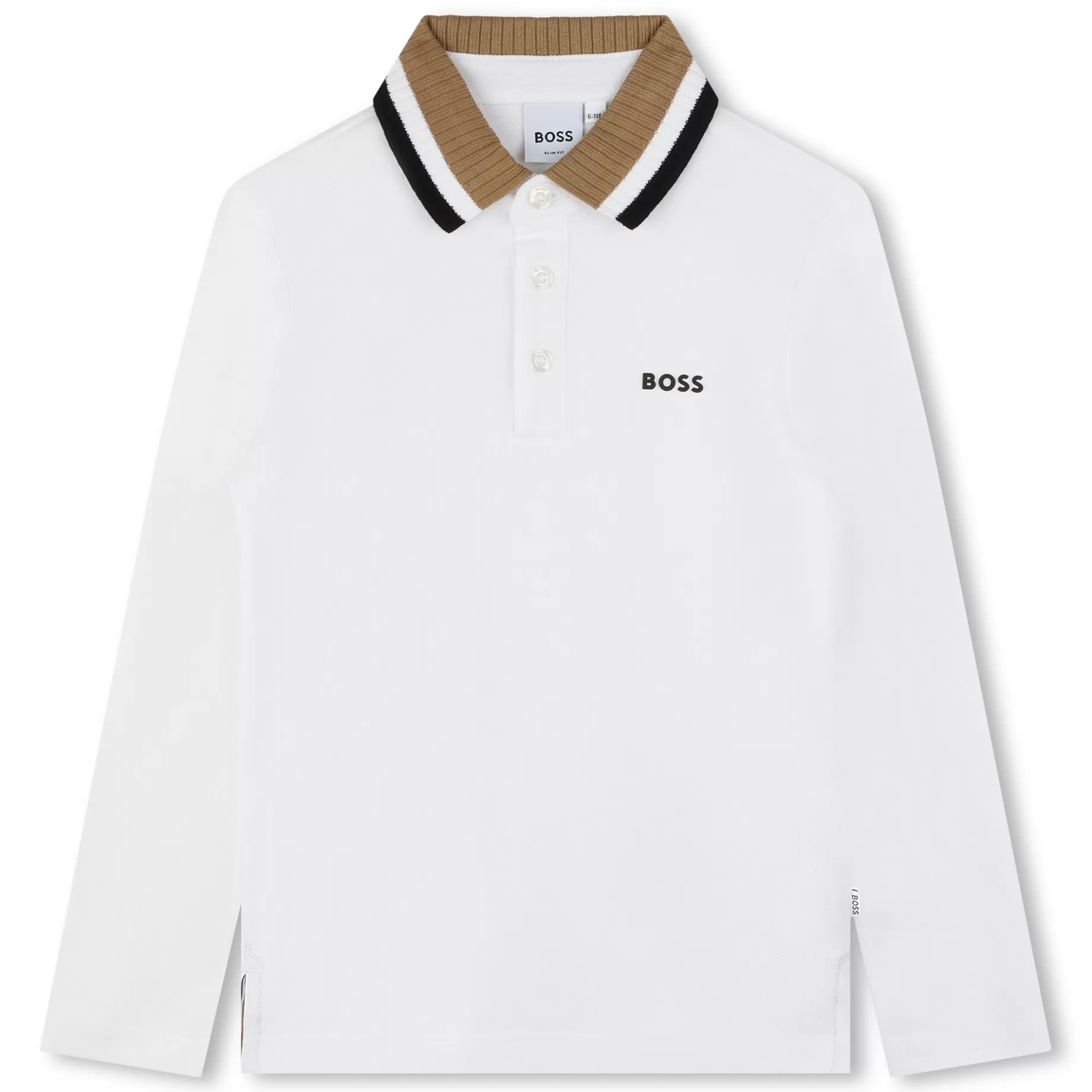Long-Sleeved Polo Shirt^BOSS Cheap
