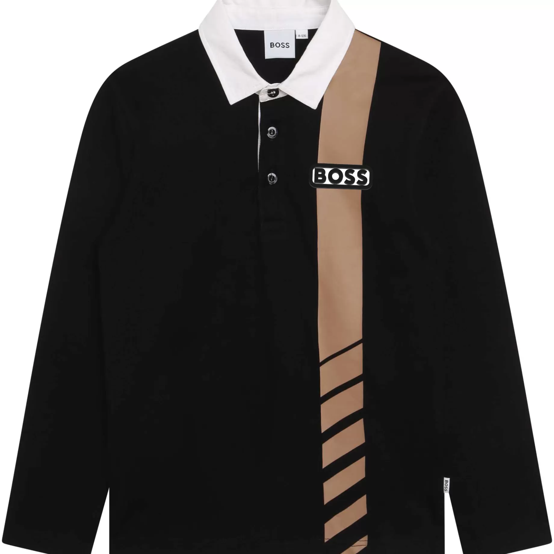 Long-Sleeved Polo Shirt^BOSS Store