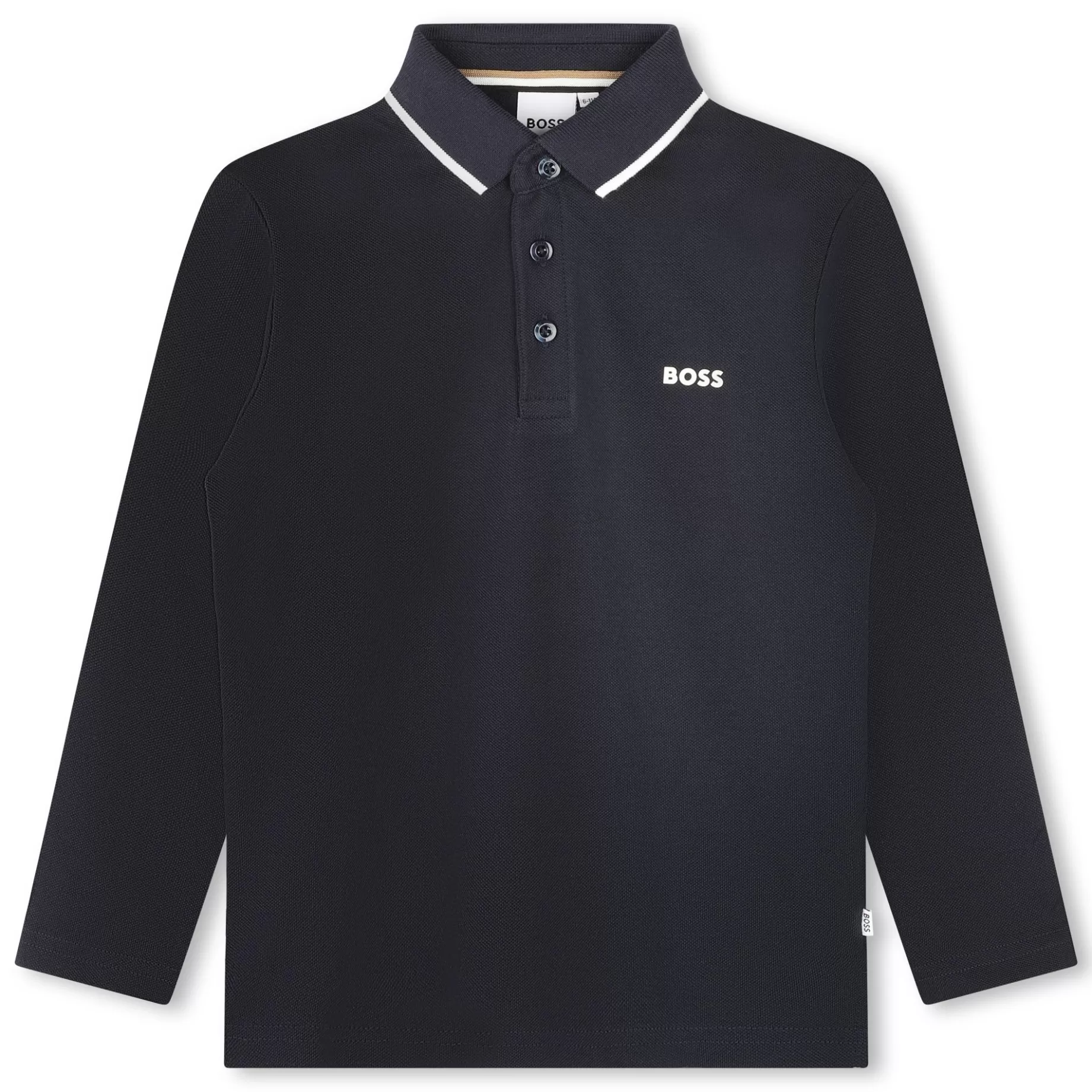 Long-Sleeved Polo Shirt^BOSS Store