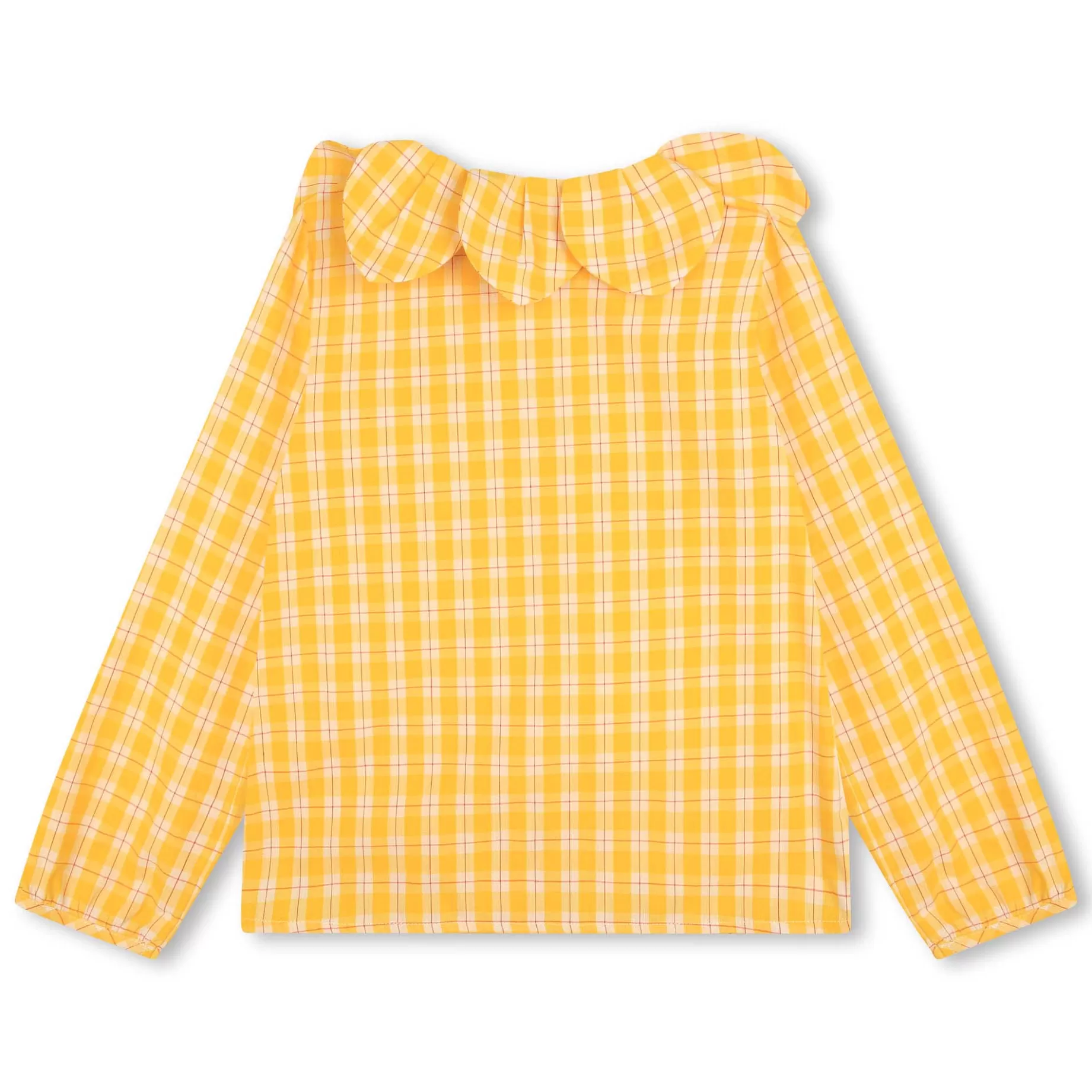 Novelty-Collar Cotton Blouse^KENZO KIDS Flash Sale