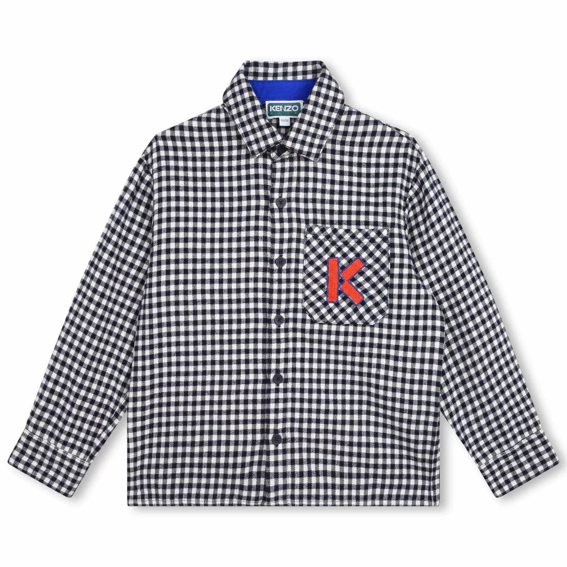 Plaid Flannel Shirt^KENZO KIDS Cheap