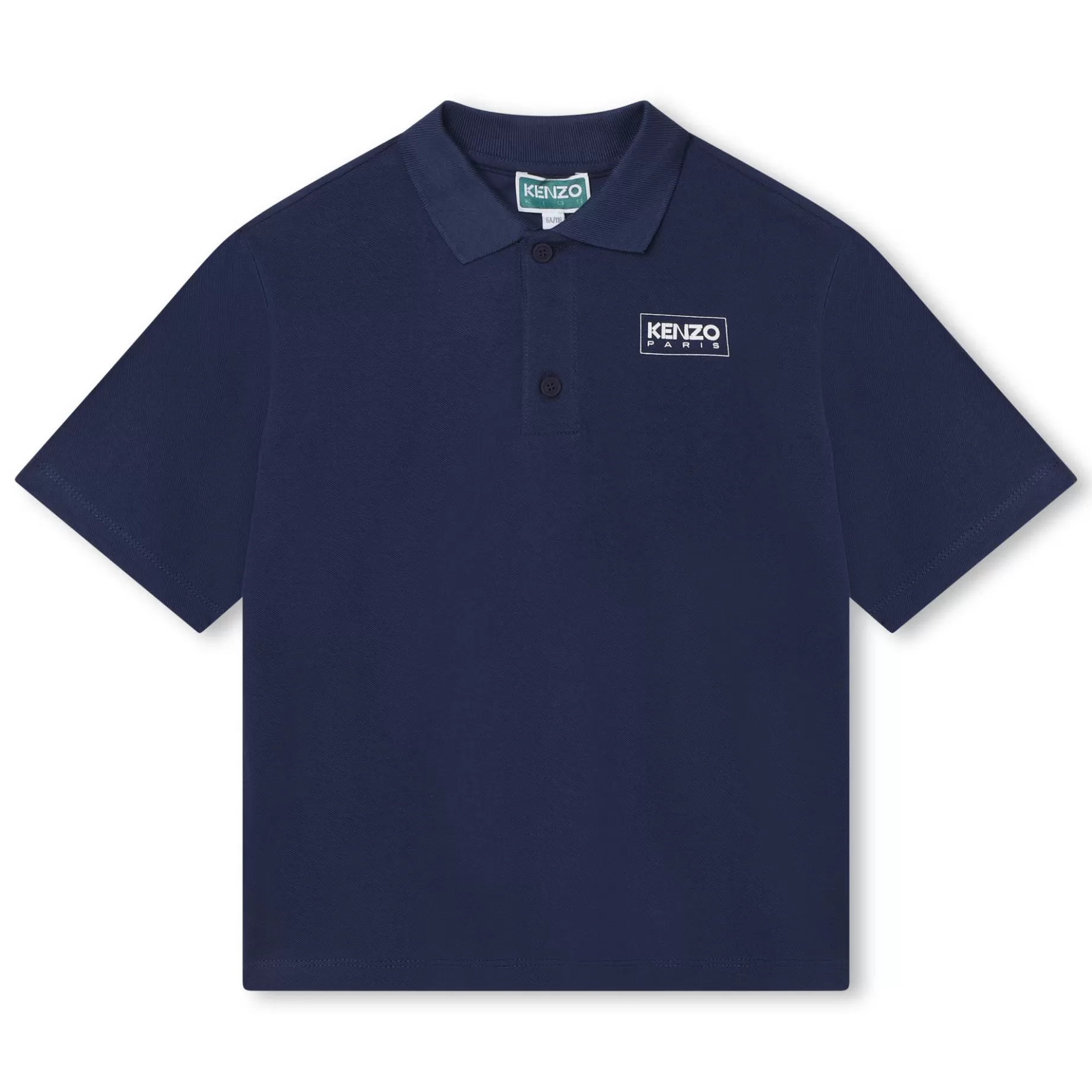 Plain Cotton-Pique Polo Shirt^KENZO KIDS Cheap