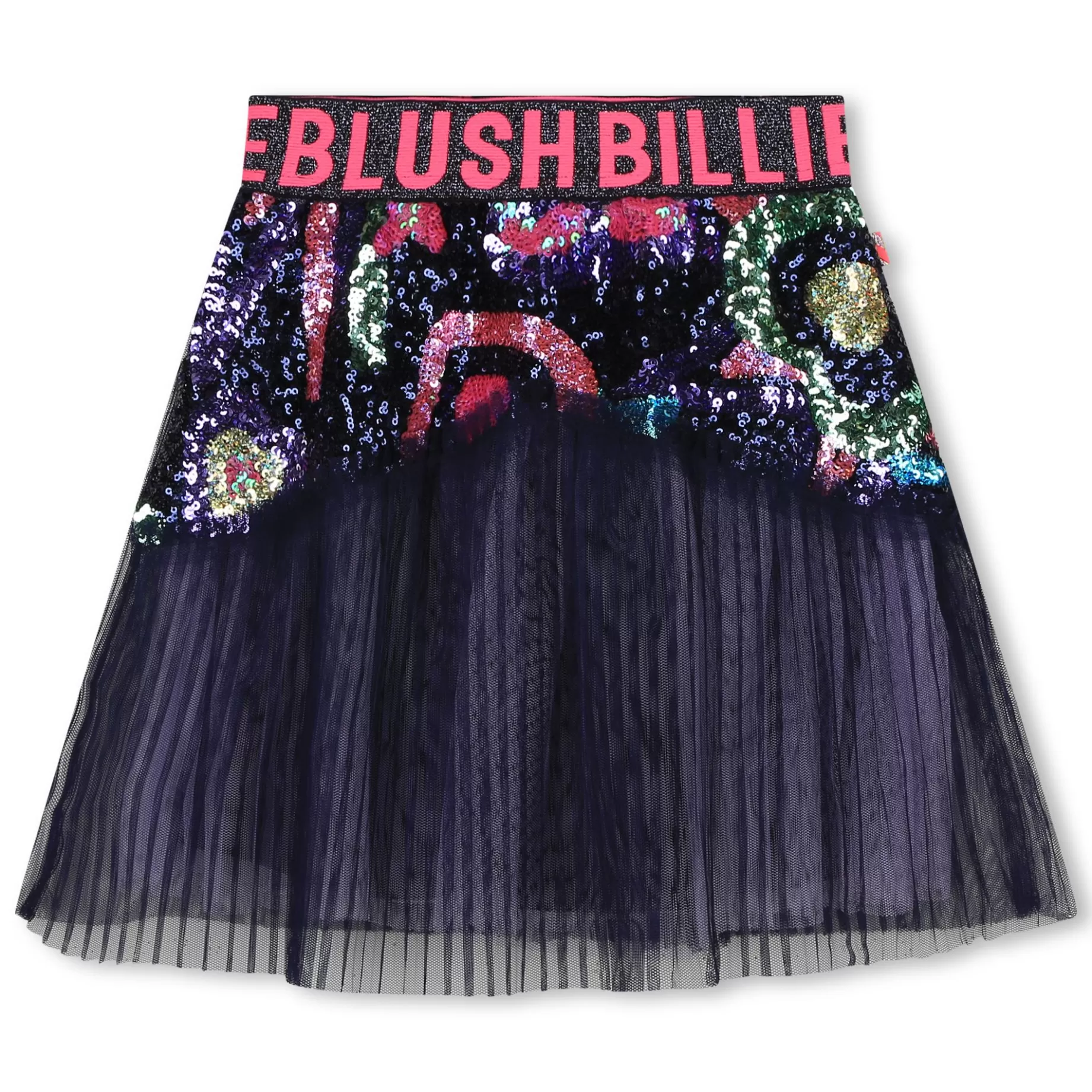 Pleated Sequinned Tulle Skirt^BILLIEBLUSH Clearance