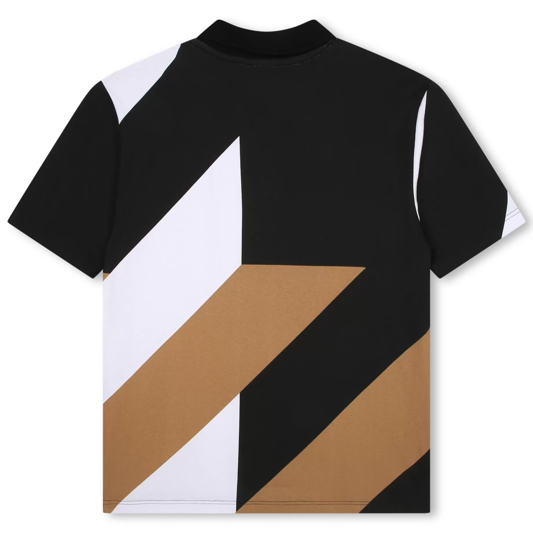 Polo With Tri-Coloured Motif^BOSS Store