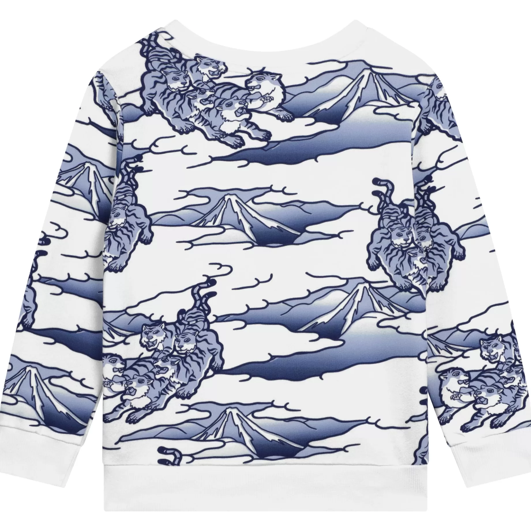 Printed Cotton Sweatshirt^KENZO KIDS Sale
