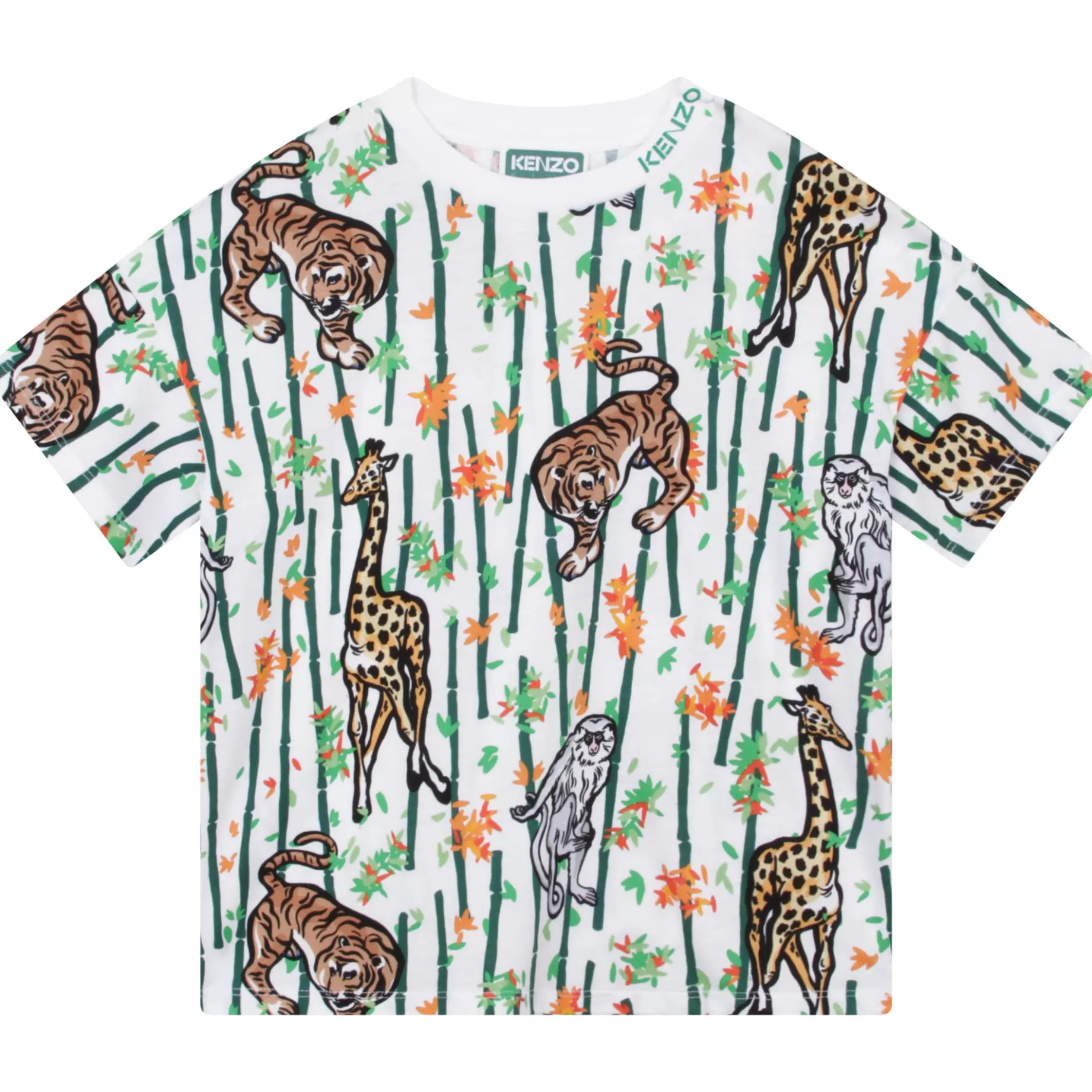 Printed Cotton T-Shirt^KENZO KIDS Online