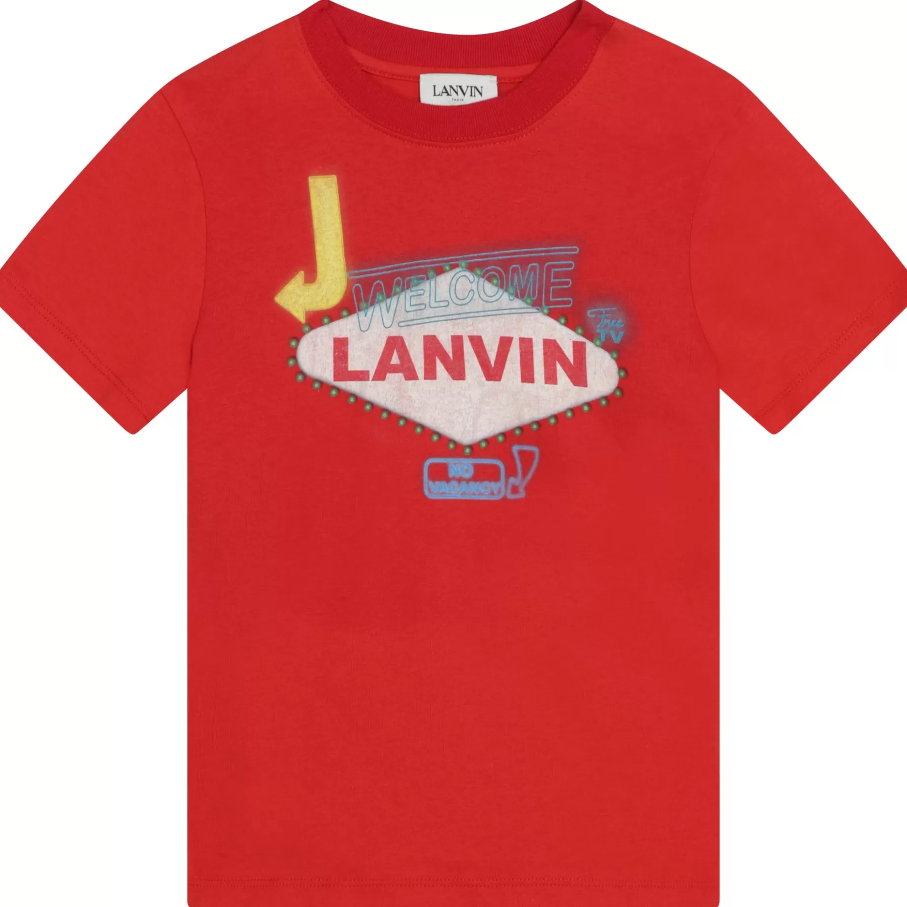 Printed Cotton T-Shirt^LANVIN Hot