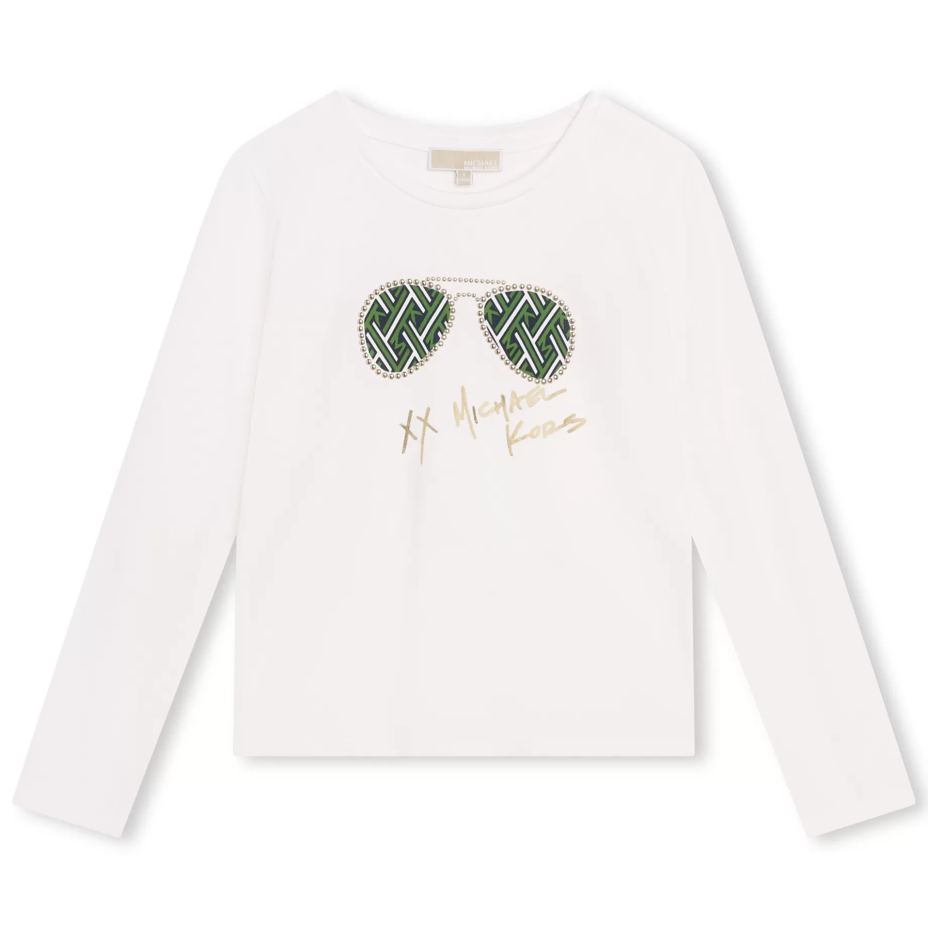 Printed Cotton T-Shirt^MICHAEL KORS New