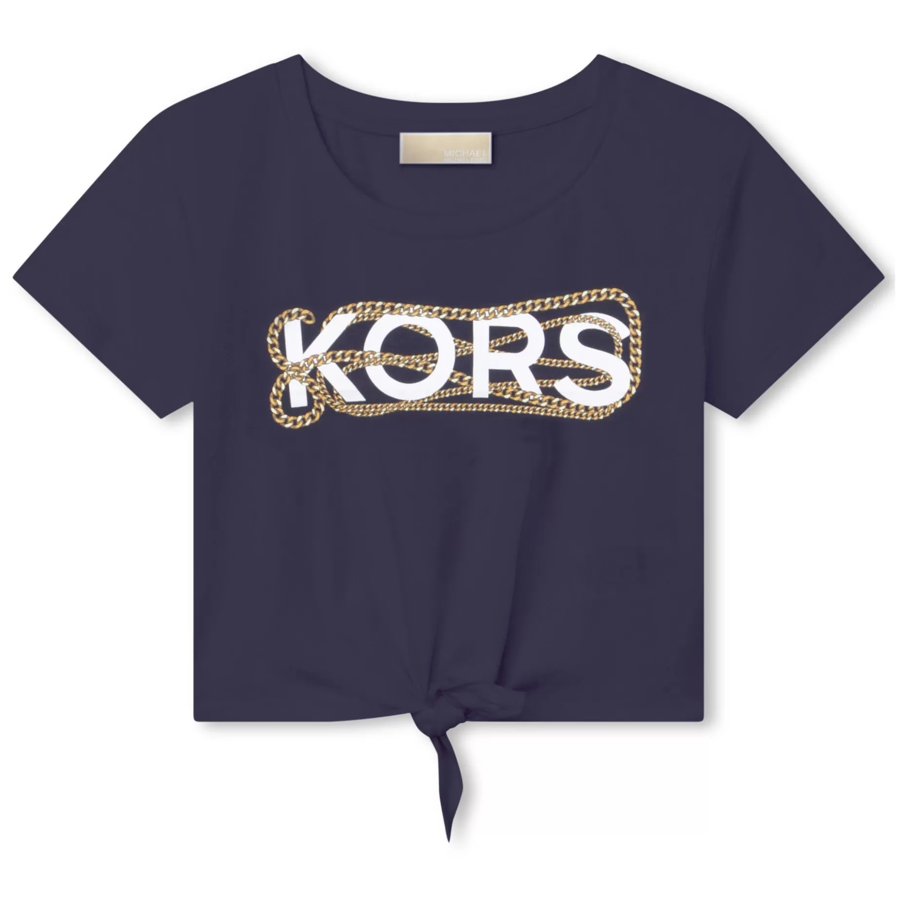 Printed Knotted T-Shirt^MICHAEL KORS Online