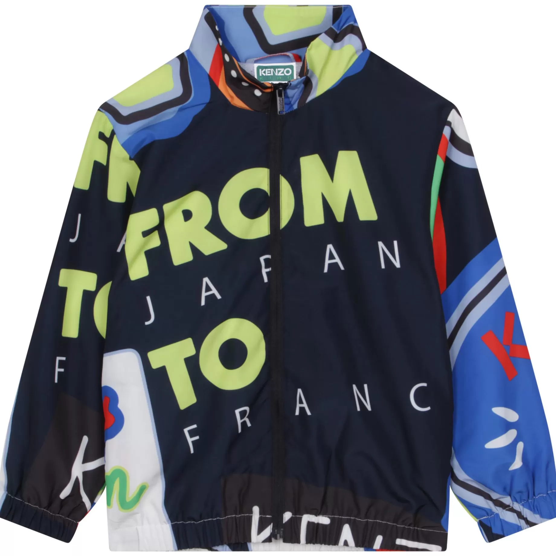 Printed Zip-Up Sweatshirt^KENZO KIDS Outlet