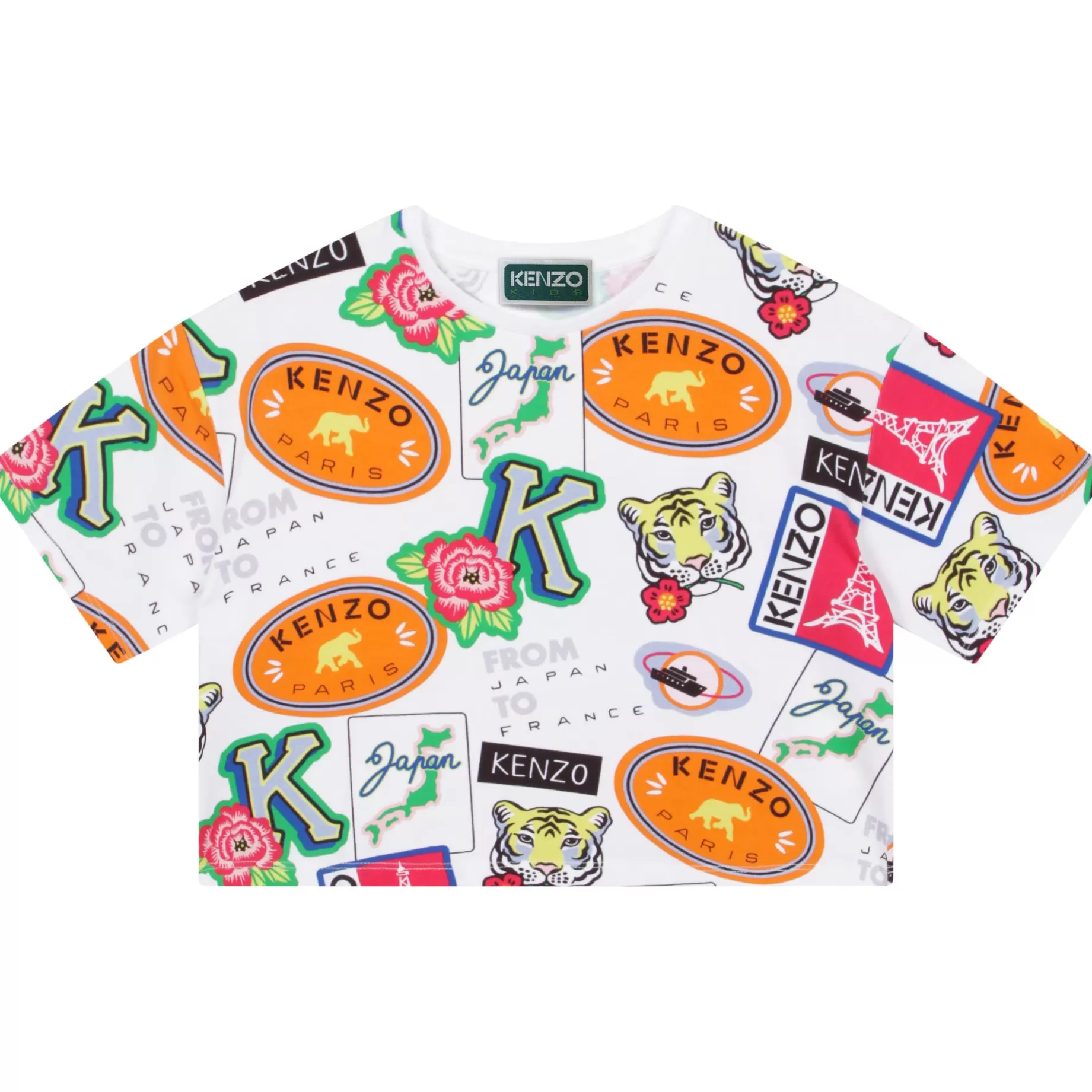 Short Sleeves Tee-Shirt^KENZO KIDS Fashion