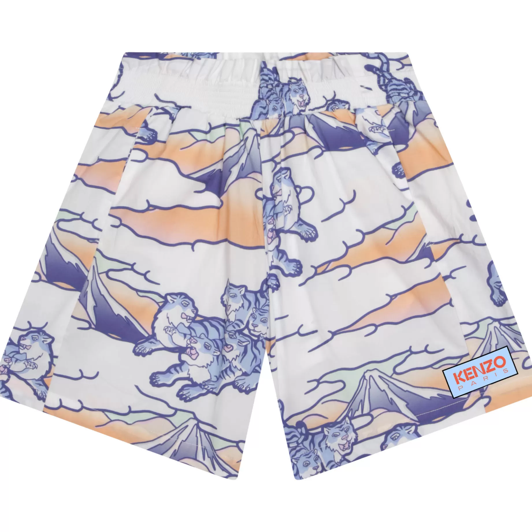 Shorts With All-Over Print^KENZO KIDS Flash Sale