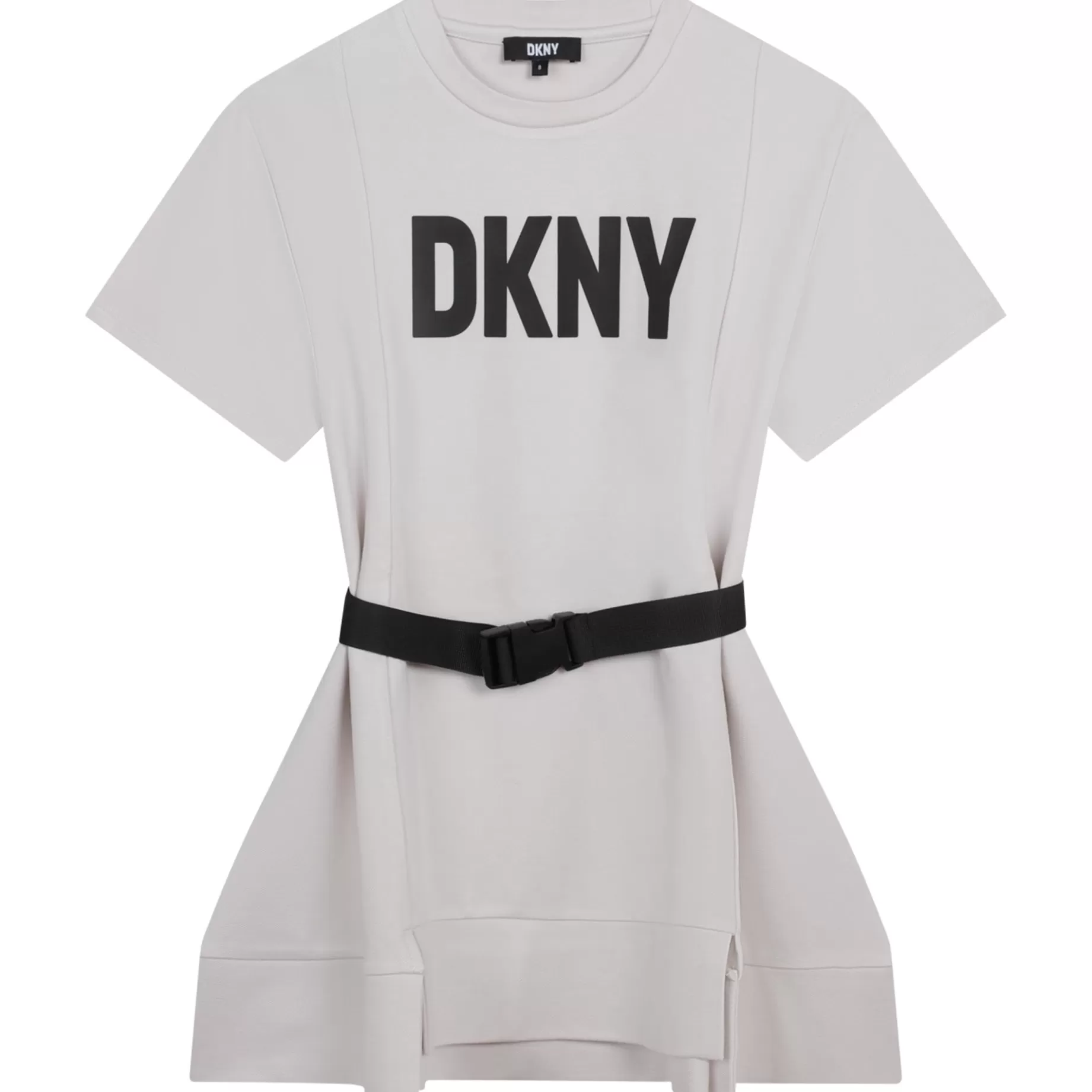 Short-Sleeved Belted Dress^DKNY Cheap