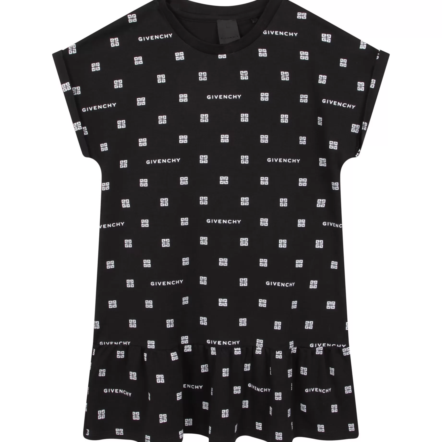Short-Sleeved Cotton Dress^GIVENCHY Cheap