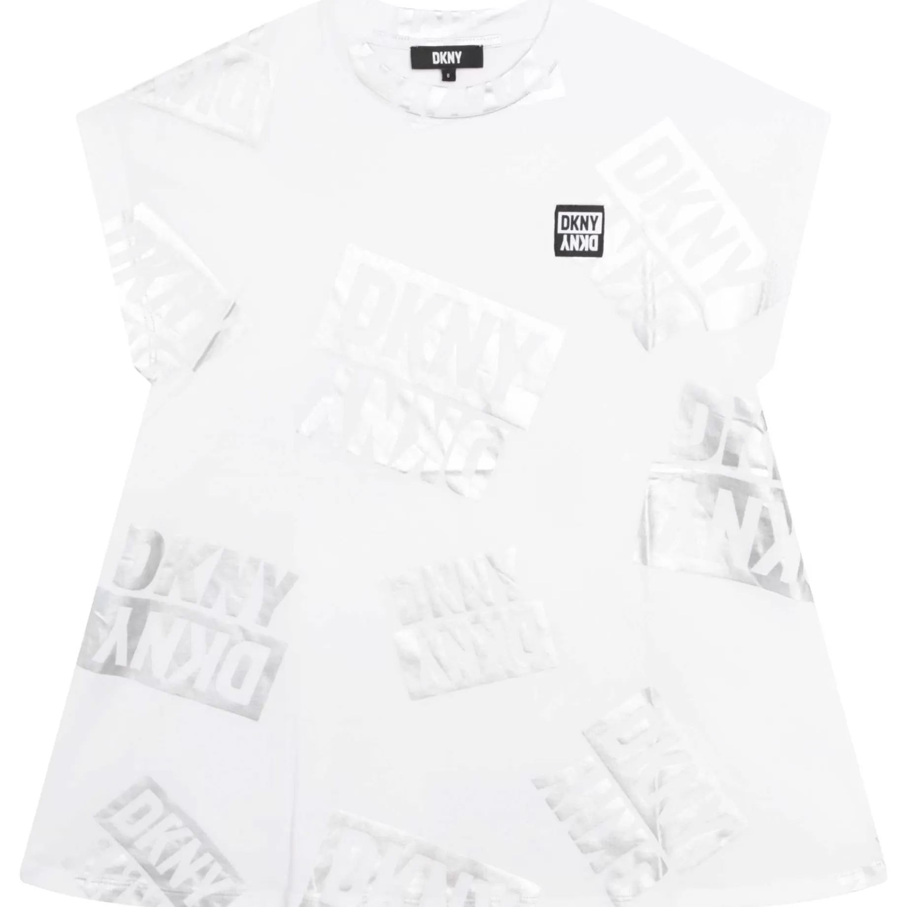 Short-Sleeved Cotton Dress^DKNY Best Sale
