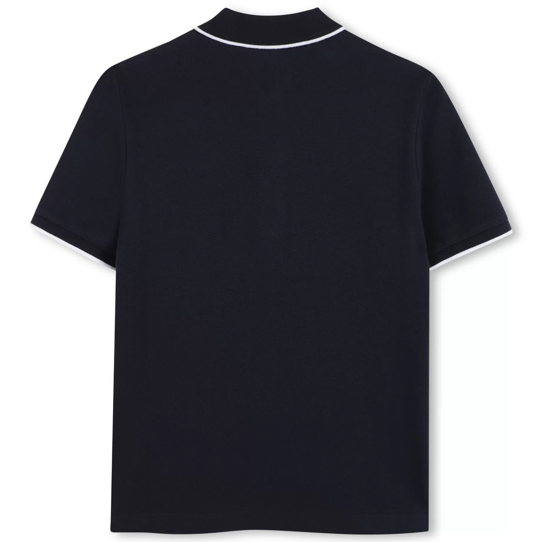 Short-Sleeved Cotton Polo^BOSS Outlet