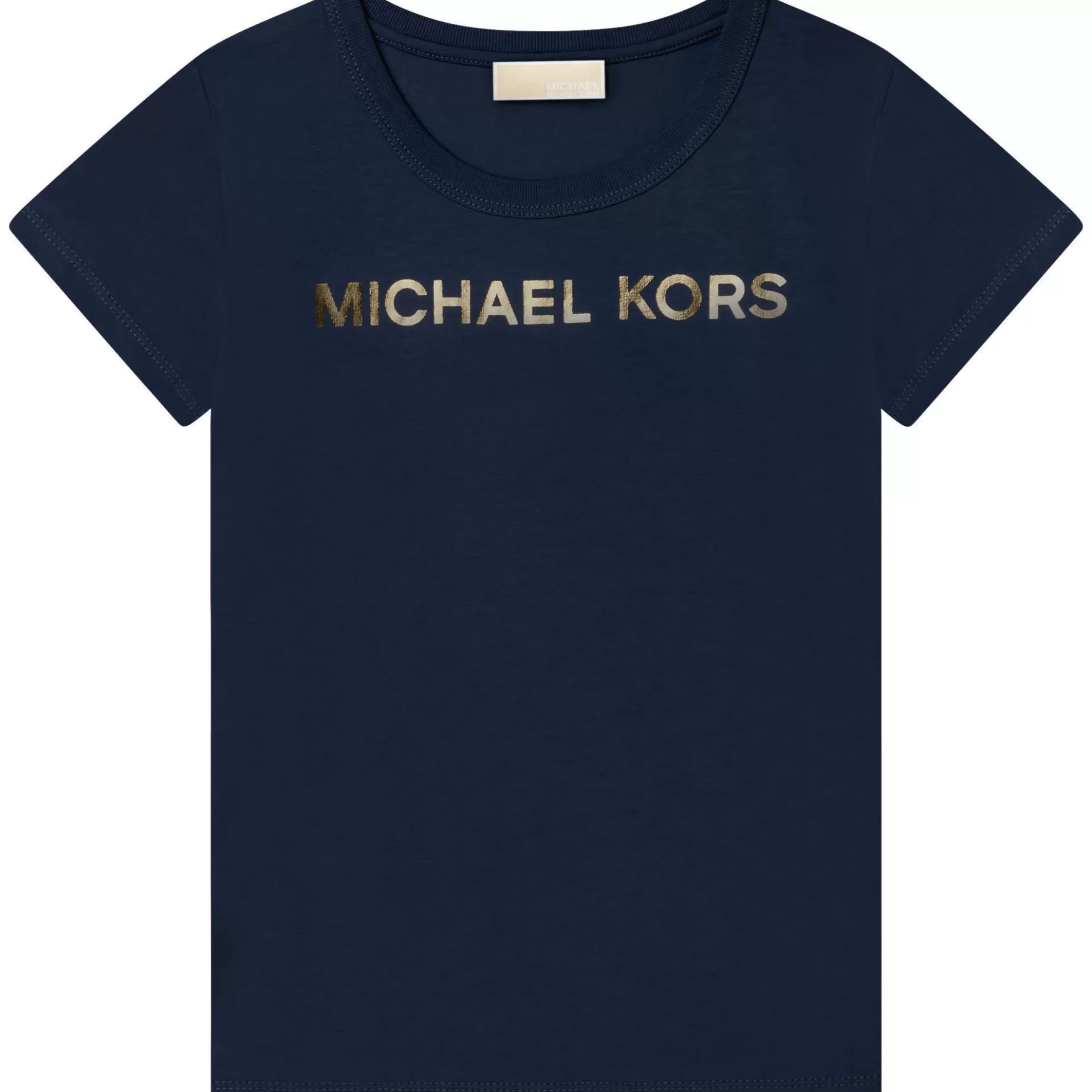 Short-Sleeved Cotton T-Shirt^MICHAEL KORS Shop