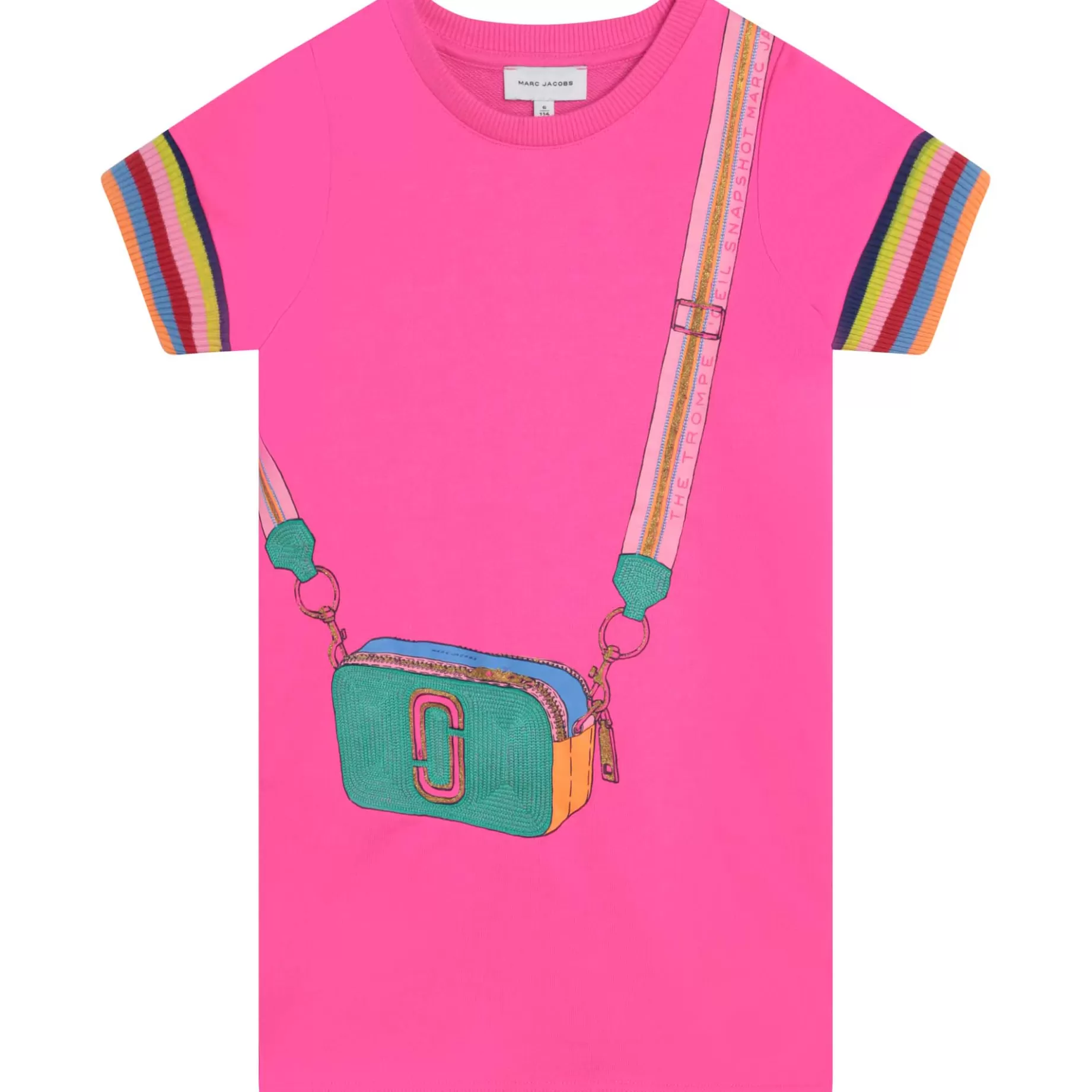 Short-Sleeved Fleece Dress^MARC JACOBS Online