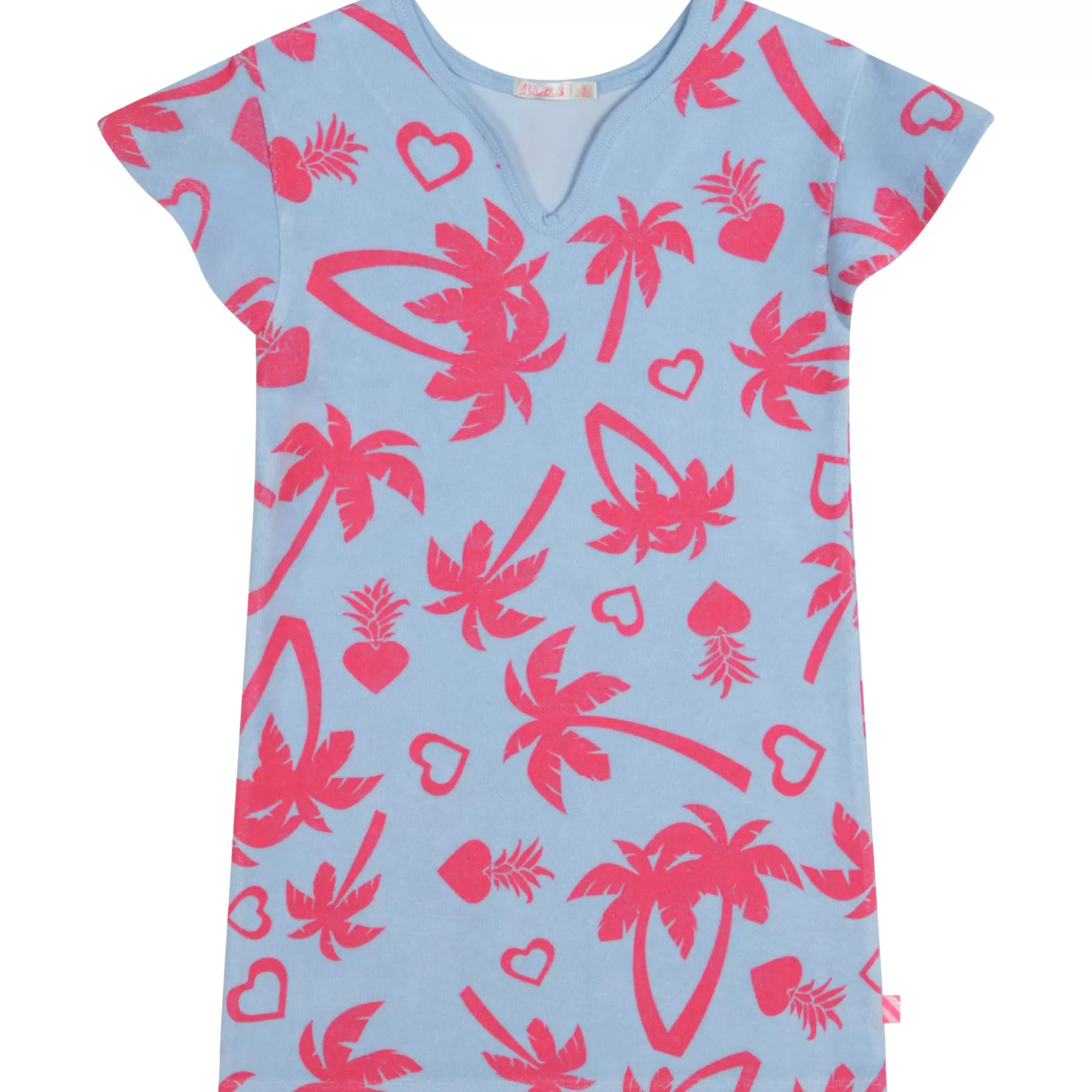 Short-Sleeved Terrycloth Dress^BILLIEBLUSH Shop