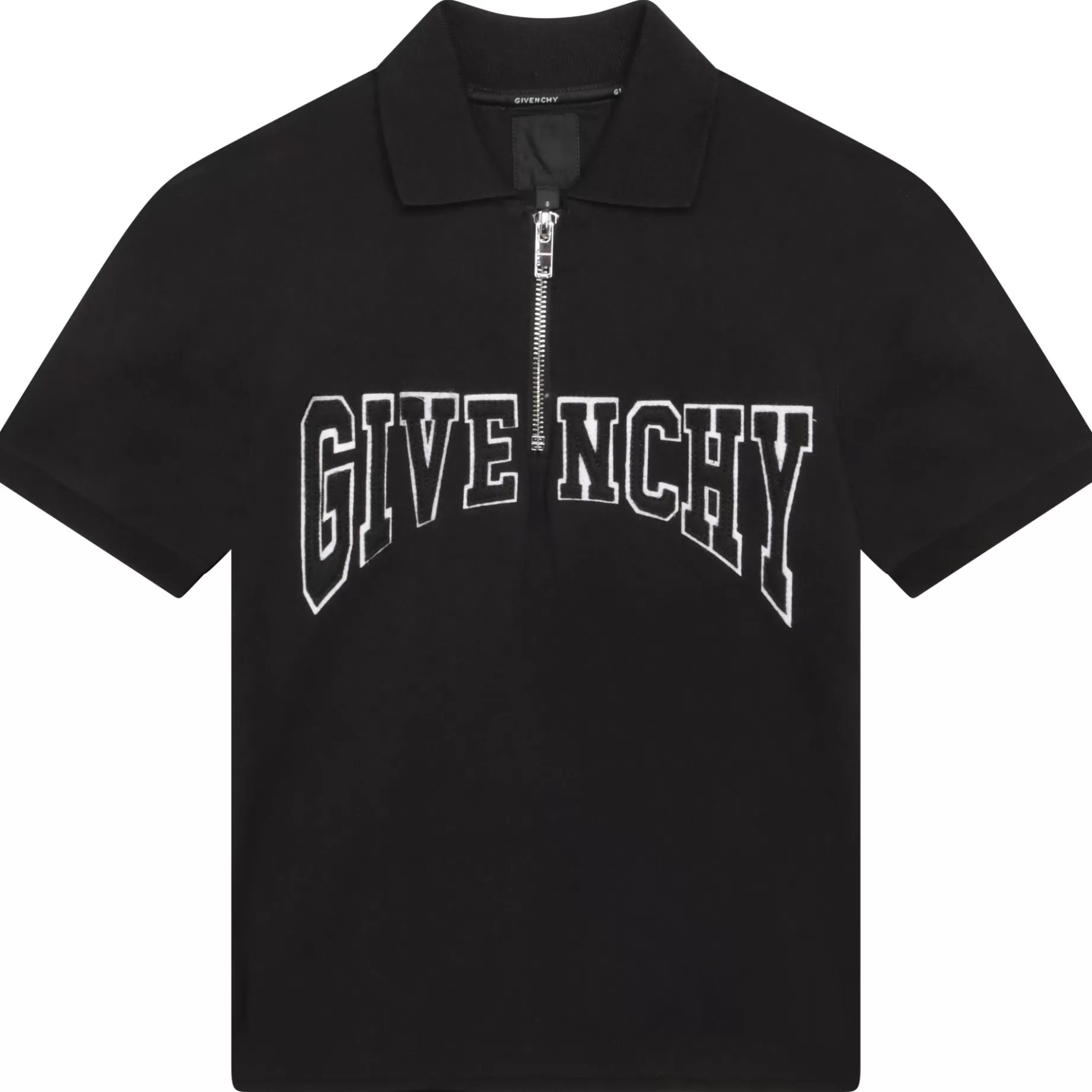 Short-Sleeved Zip Polo Shirt^GIVENCHY Shop