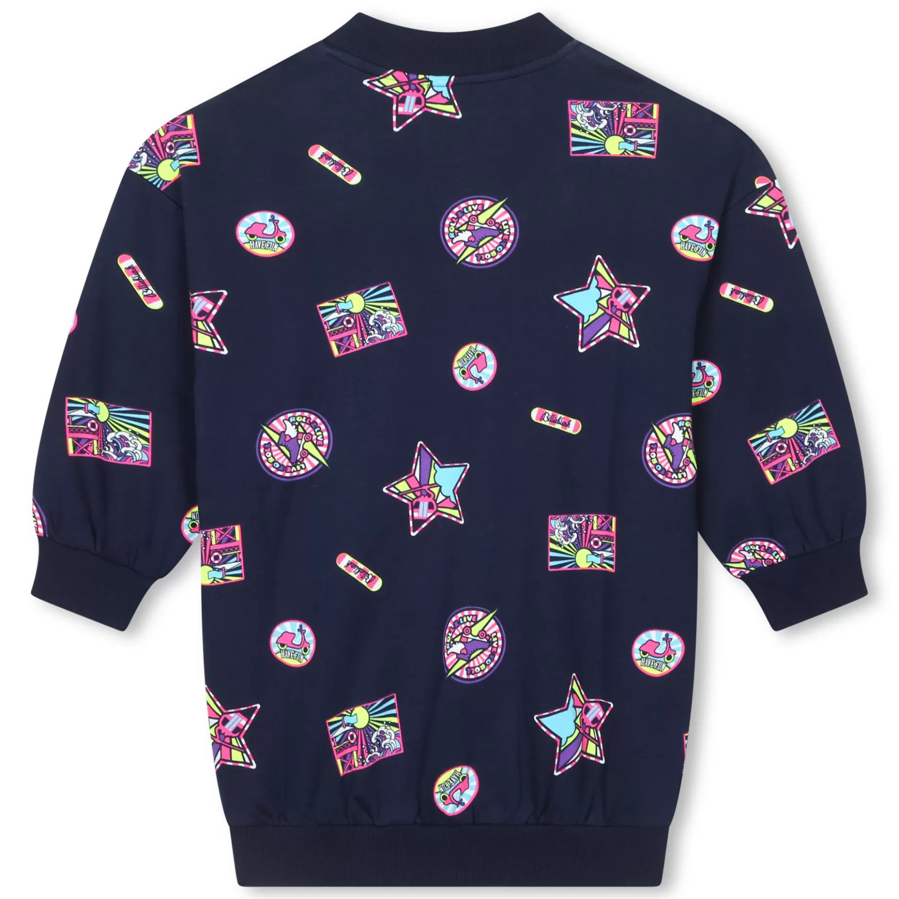 Straight Printed Cotton Dress^BILLIEBLUSH New