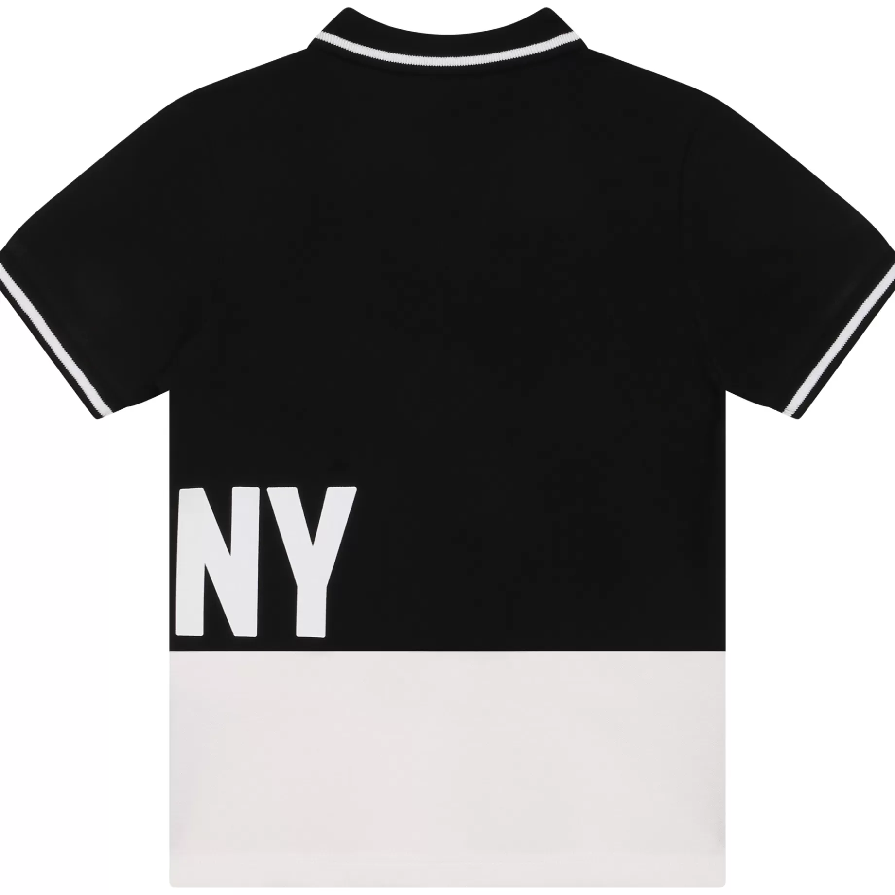 Stripe Detail Bi-Colour Polo^DKNY Cheap