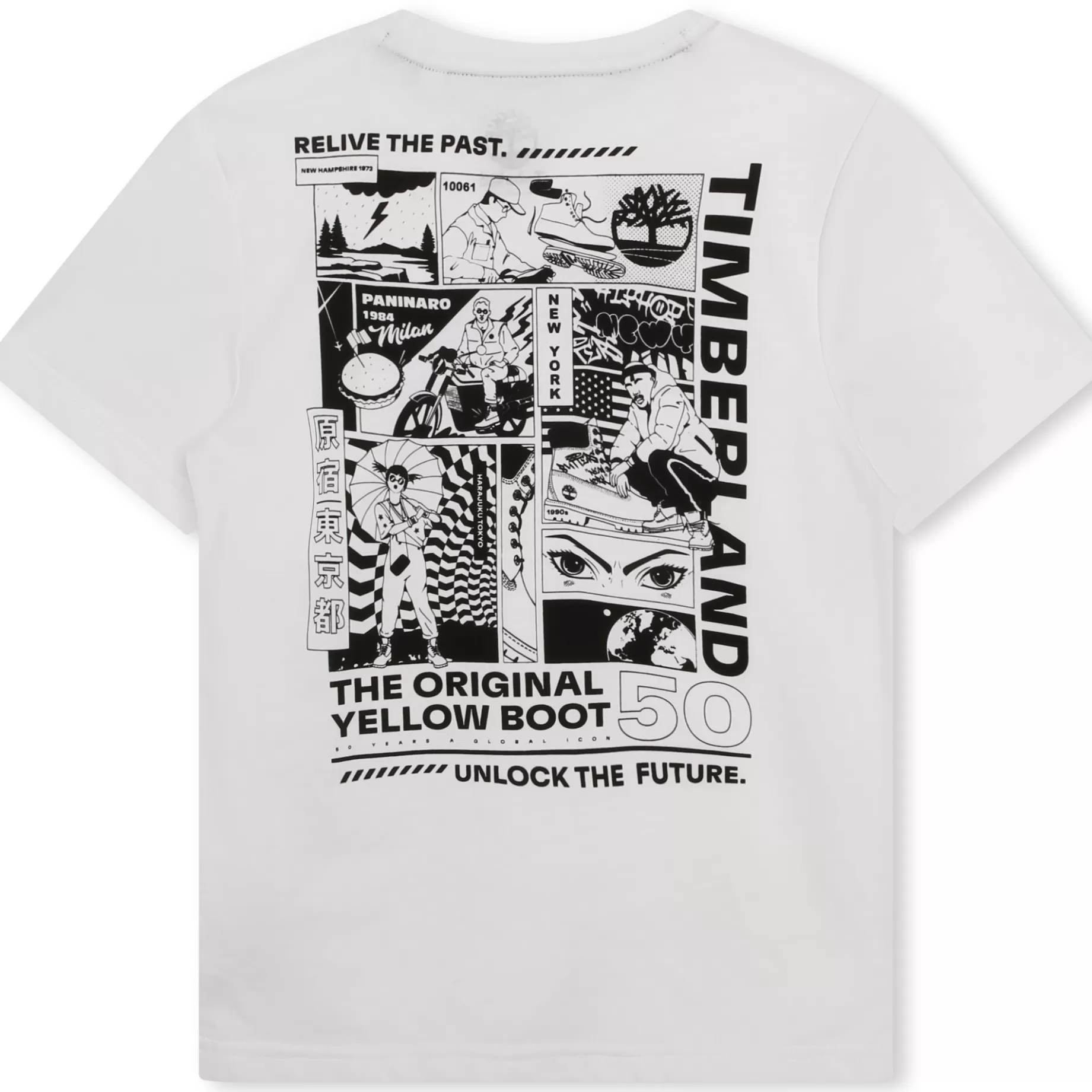 T-Shirt With Manga-Style Print^TIMBERLAND Fashion