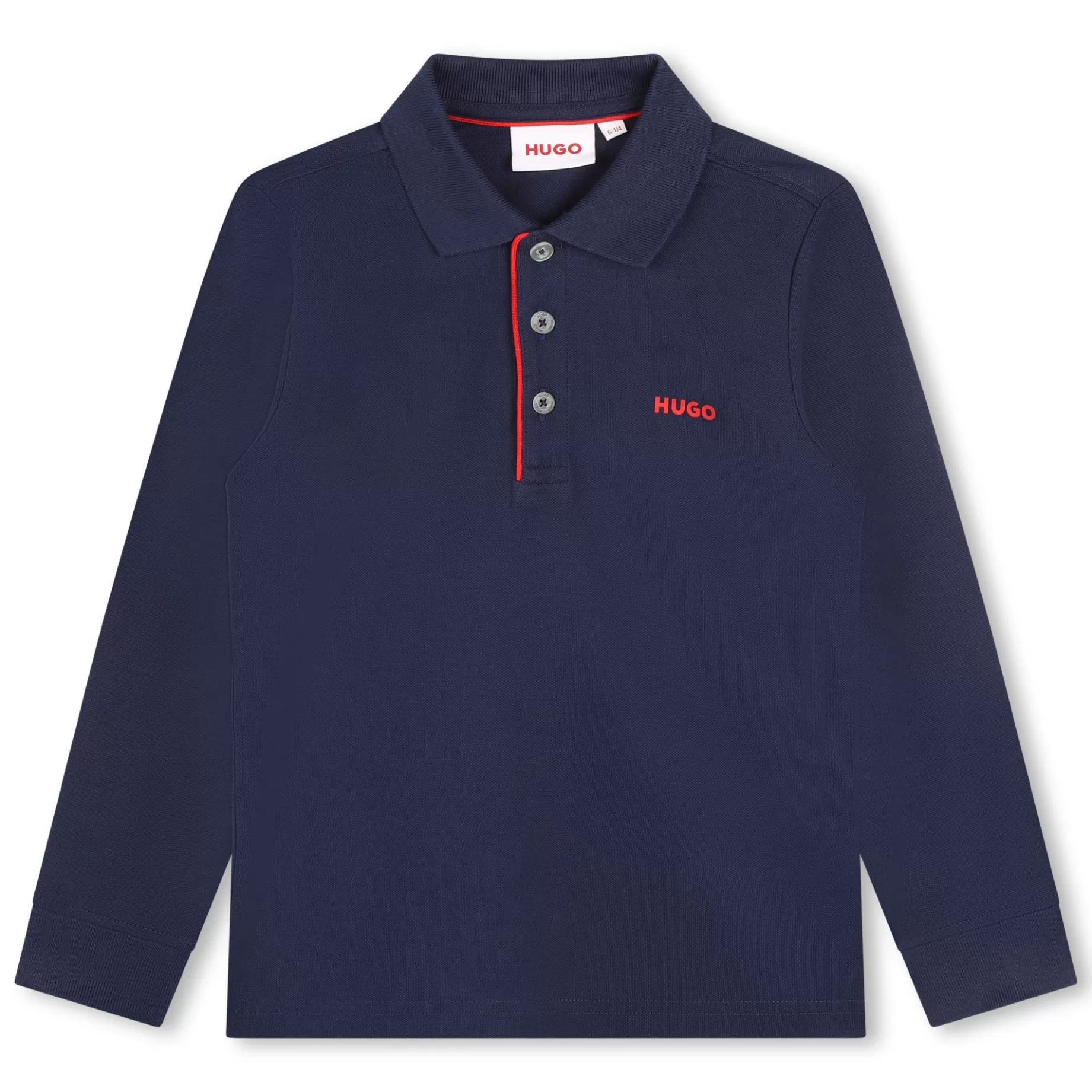 Two-Tone Polo With Logo^HUGO Flash Sale