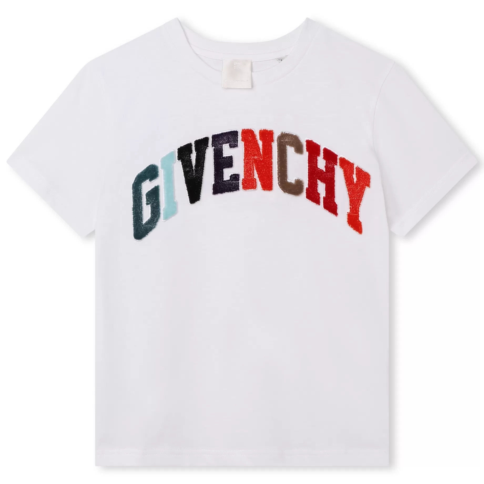 Velvet-Patch Cotton T-Shirt^GIVENCHY Fashion